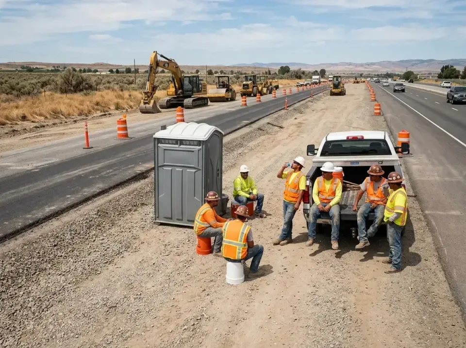 highway-road-construction-crew-007 — frequently asked questions, Porta Potty and Restroom Rentals in Rhinelander, WI